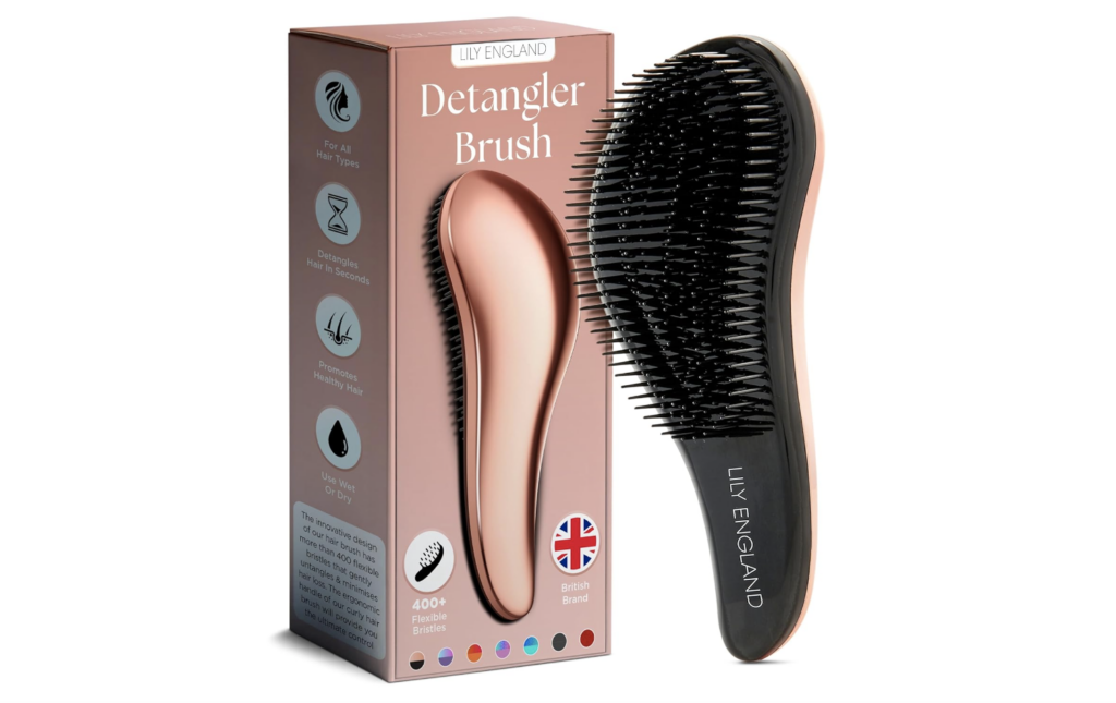 best gifts under $30, lily england detangling brush